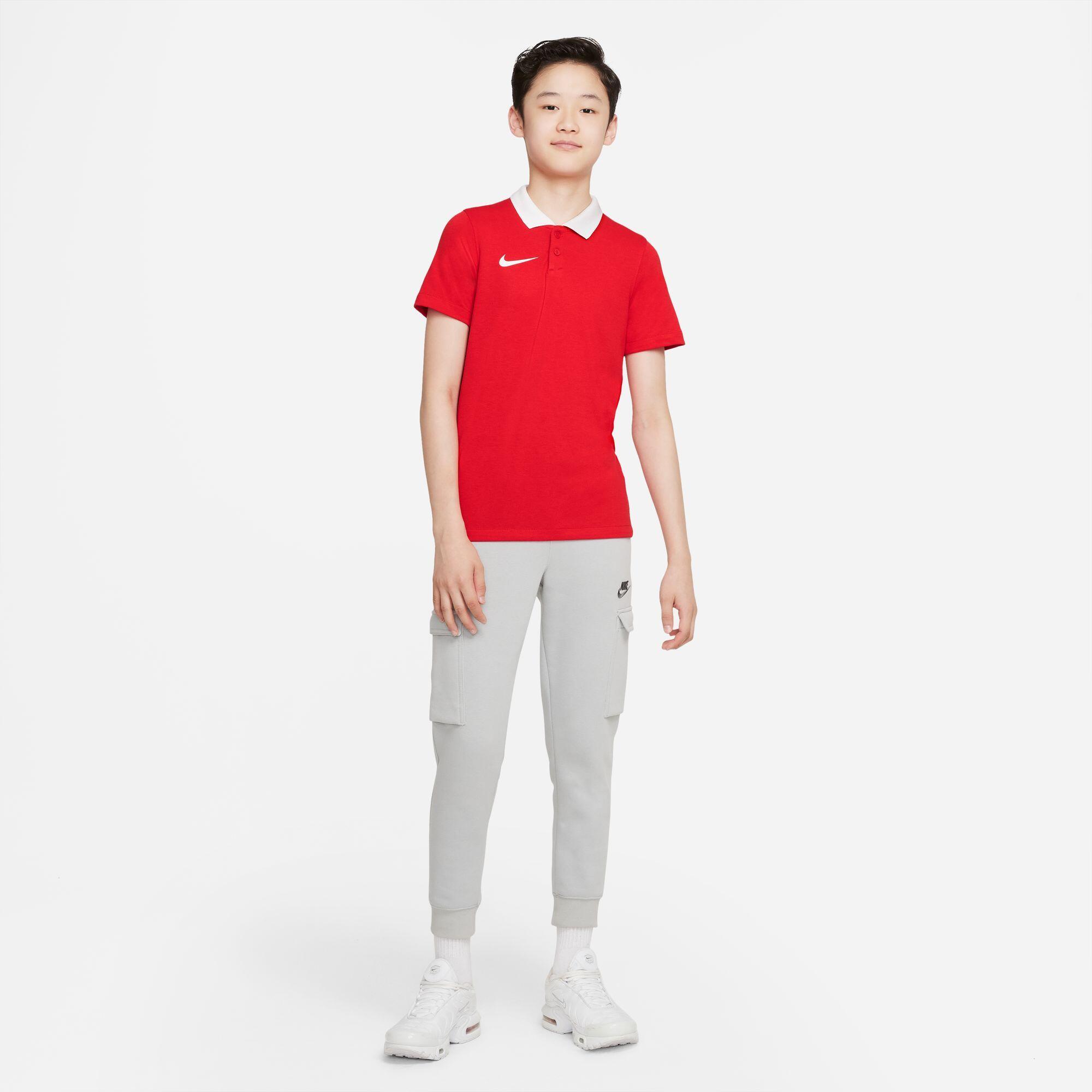 Polo junior nike rosso 3/6