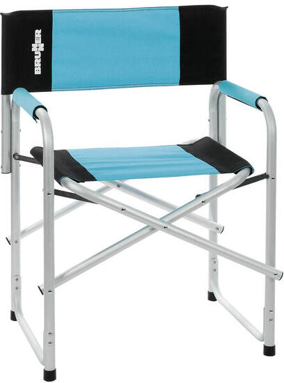 Brunner chaise pliante camping confortable azur Bravura
