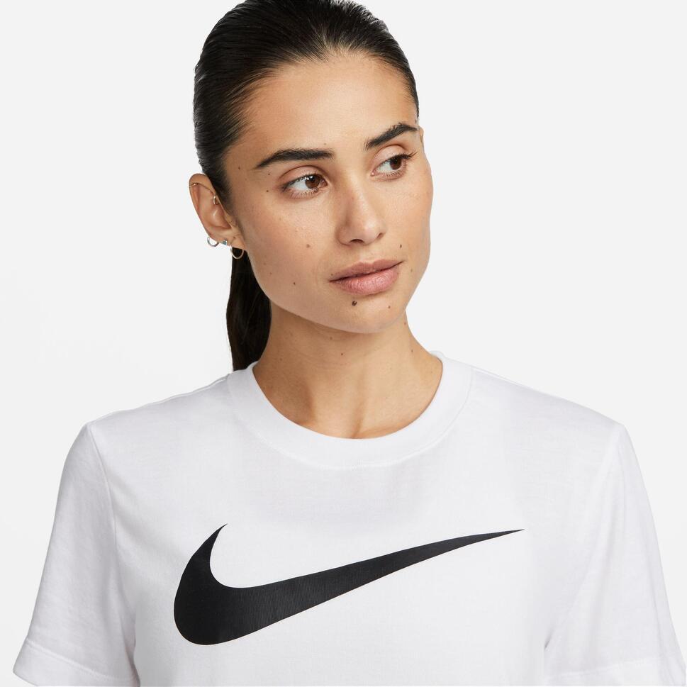 Koszulka z krótkim rękawem Damska Nike Biały