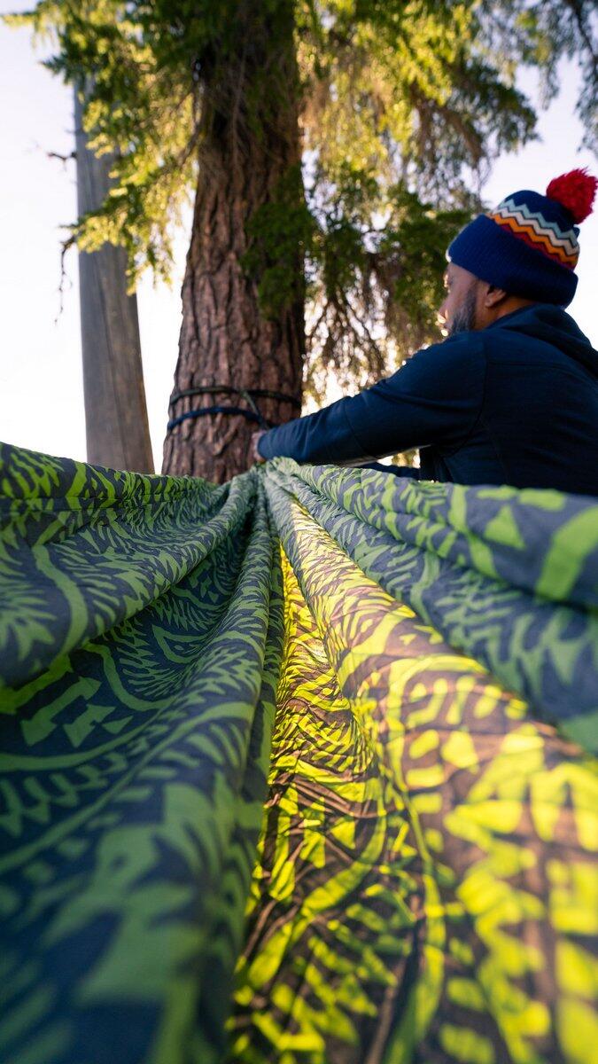 Hamak Grand Trunk Trunk Tech Double Prints green mamba 6/7