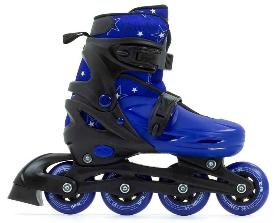 Plasma Black/Blue Kids Recreational Inline Skates 3/3