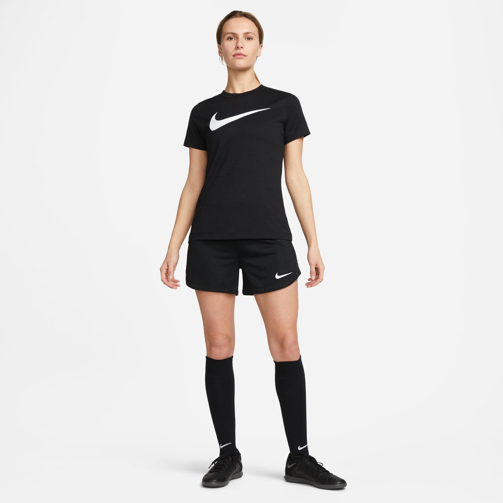 T-shirt Vrouw Nike Park 20 Swoosh Zwart 3/6