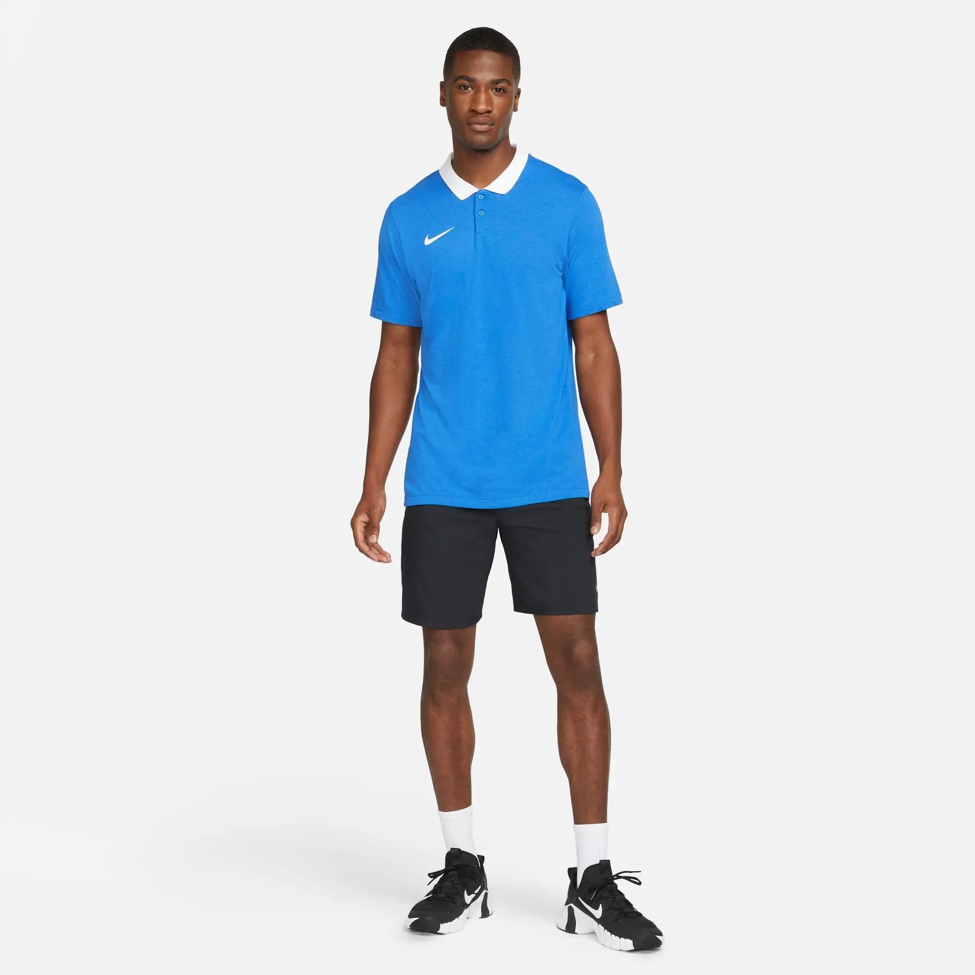 Maglietta Polo Uomo Nike Park 20 Blu 3/4