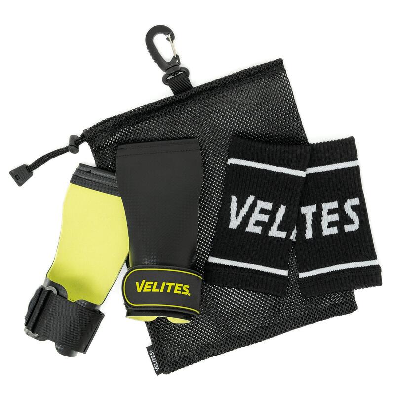 Protège-mains de cross training Velites sans magnésium Noirs Antidérapants XL