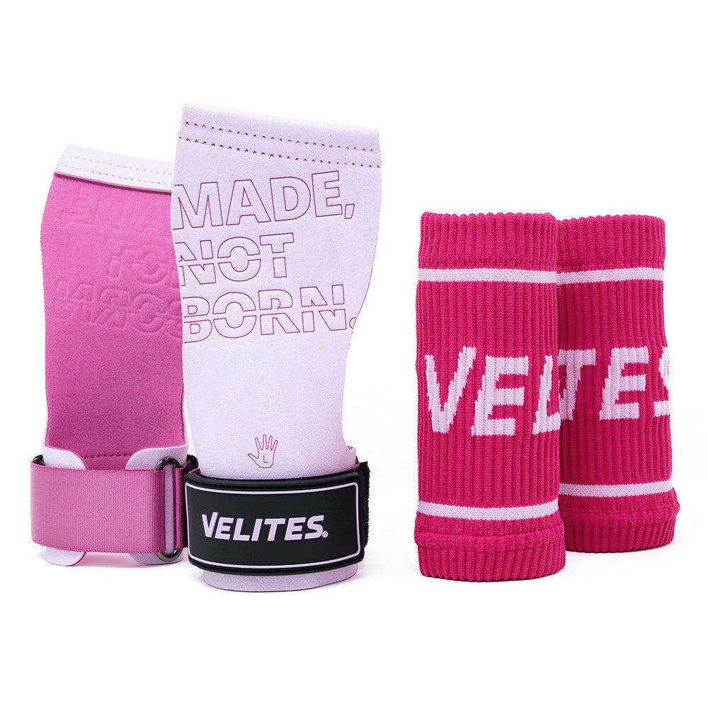 Velites Quad Pro Lichtroze Flexibele Handvatten L 2/7