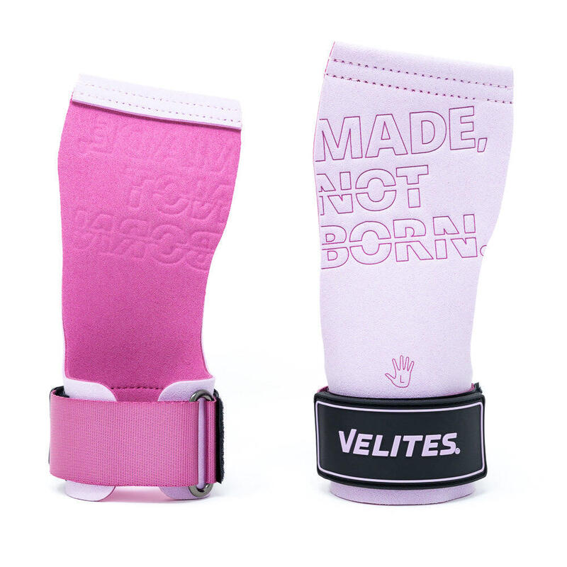 Punhos flexíveis Velites Quad Pro rosa claro L