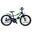 Bicicletă pentru băieți Canellini VORTEX 20" 1 viteză - Albastru/Verde/Negru