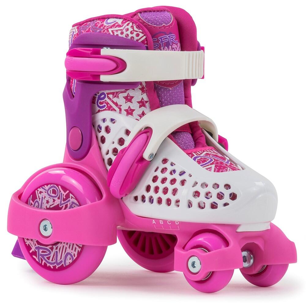 Quad skates Sfr Stomper Adjustable Children'S Pink/White 2023 2/3