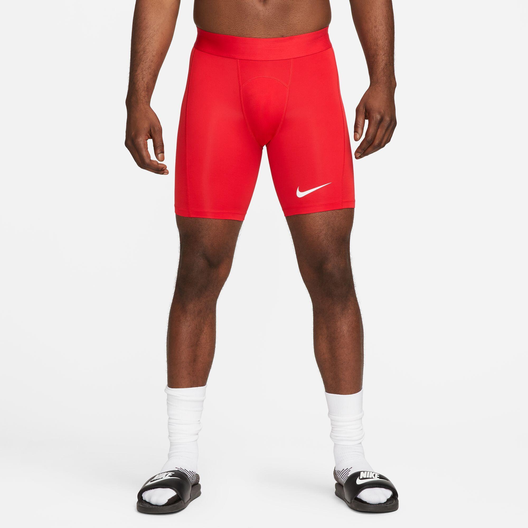 PANTALONCINO da calcio uomo nike rosso 4/4