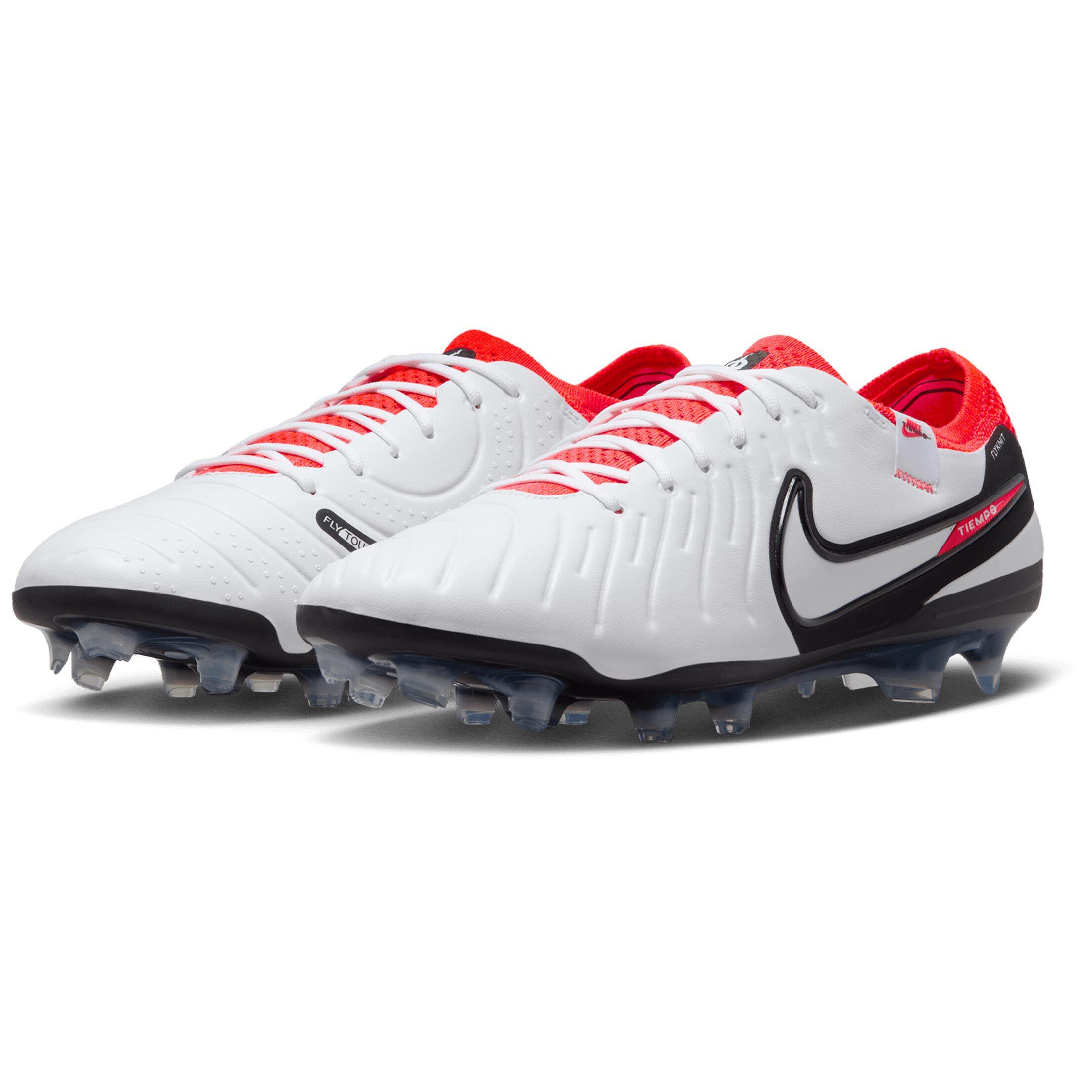 Nike - Fußballschuh Tiempo Legend 10 Elite Unisex Erwachsene Nike - Chaussures De Football - Blanc|rouge - 46 - Decathlon