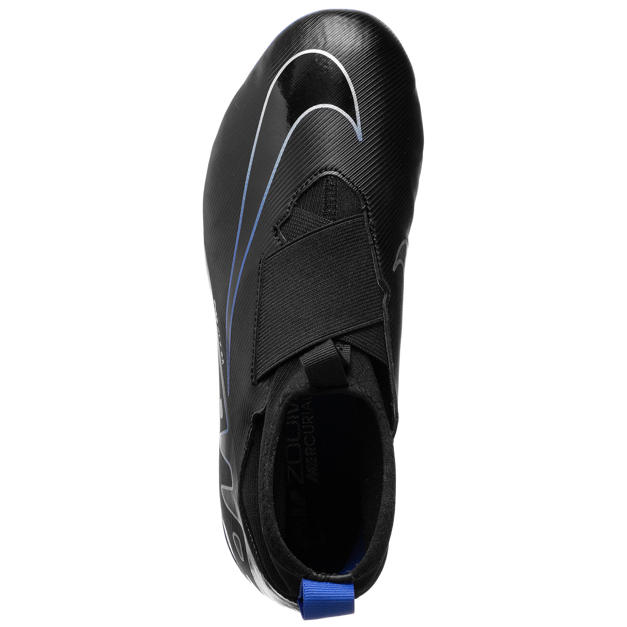 Scarpe da calcio junior mg - multiterreno nike  black/chrome-hyper royal 6/7