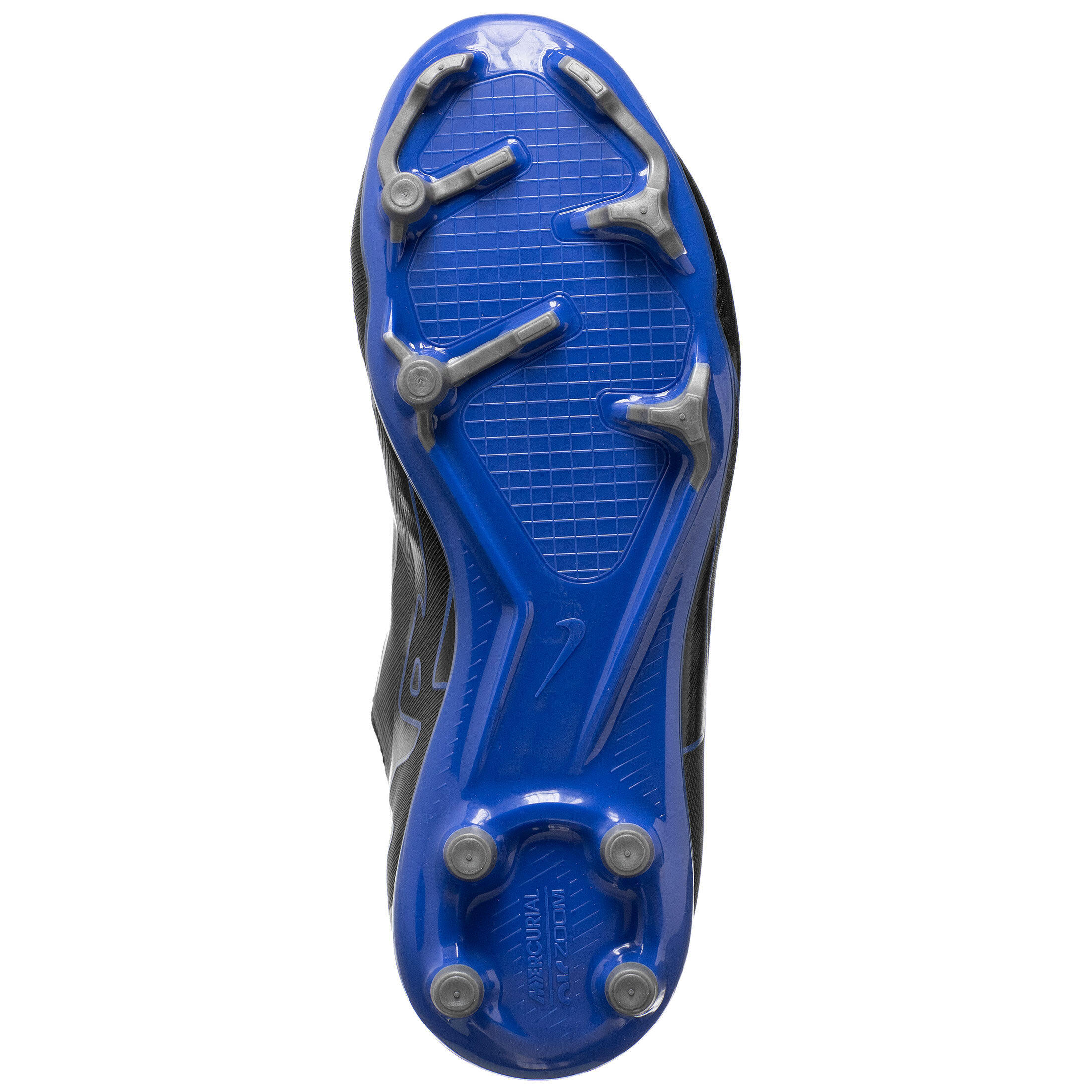 Scarpe da calcio junior mg - multiterreno nike  black/chrome-hyper royal 7/7