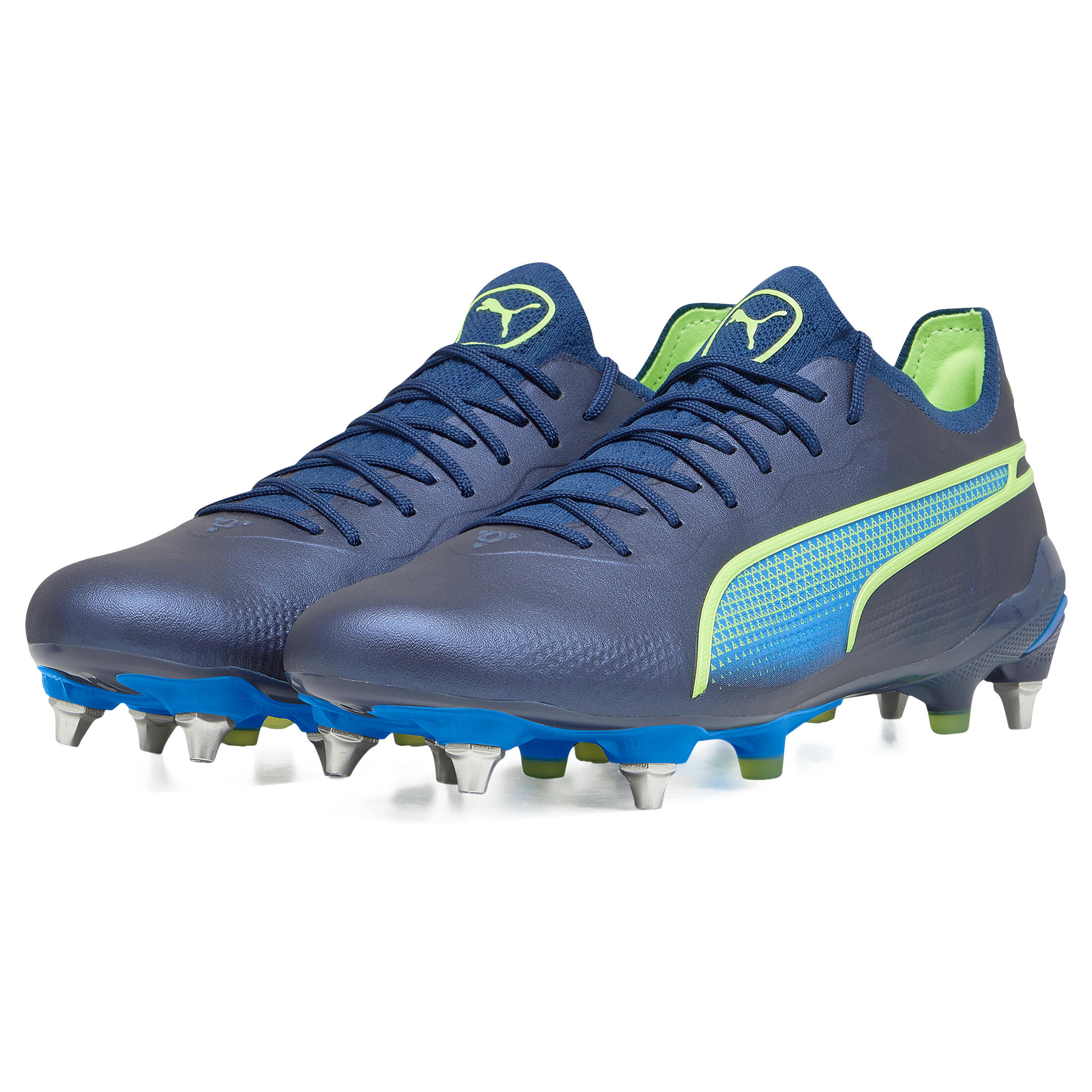 Puma - Fußballschuh King Ultimate Unisex Erwachsene Puma - Chaussures De Football - Bleu|vert - Decathlon
