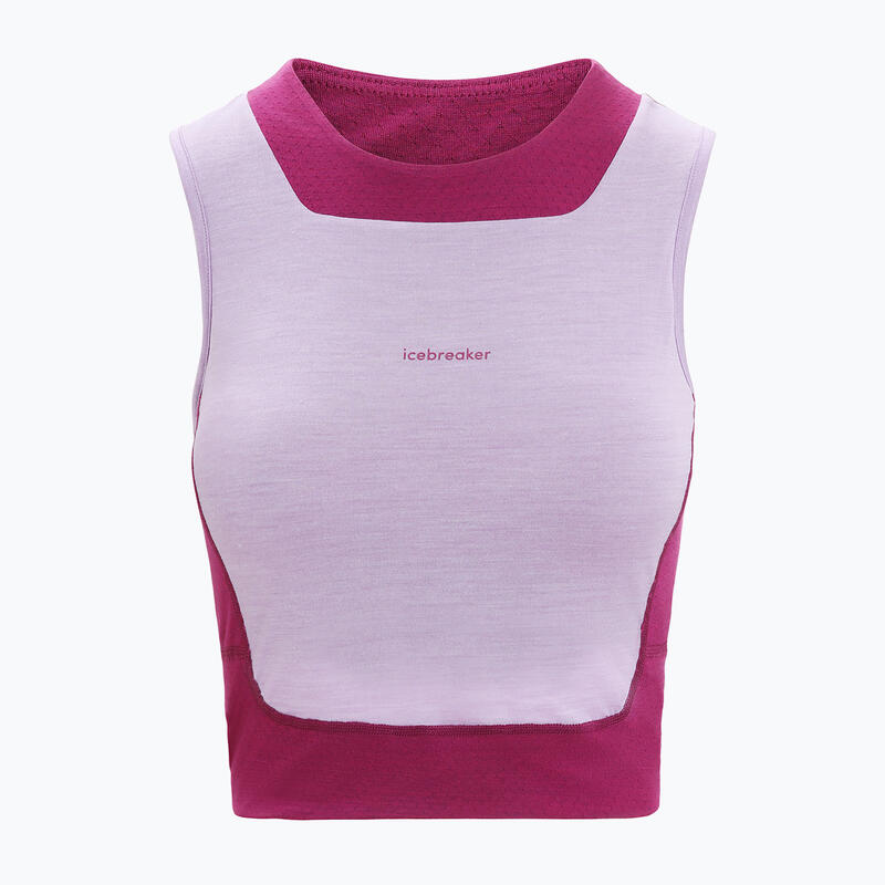 Tricou termic pentru femei icebreaker Zoneknit Cropped Bra-Tank