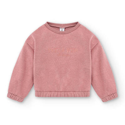 Sudadera De Niña Rosa Wish Bebé Charanga, Bordada talla 3-4