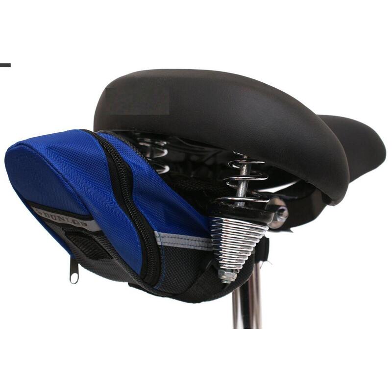 Geantă ciclism adulți waterproof Albastru/Negru