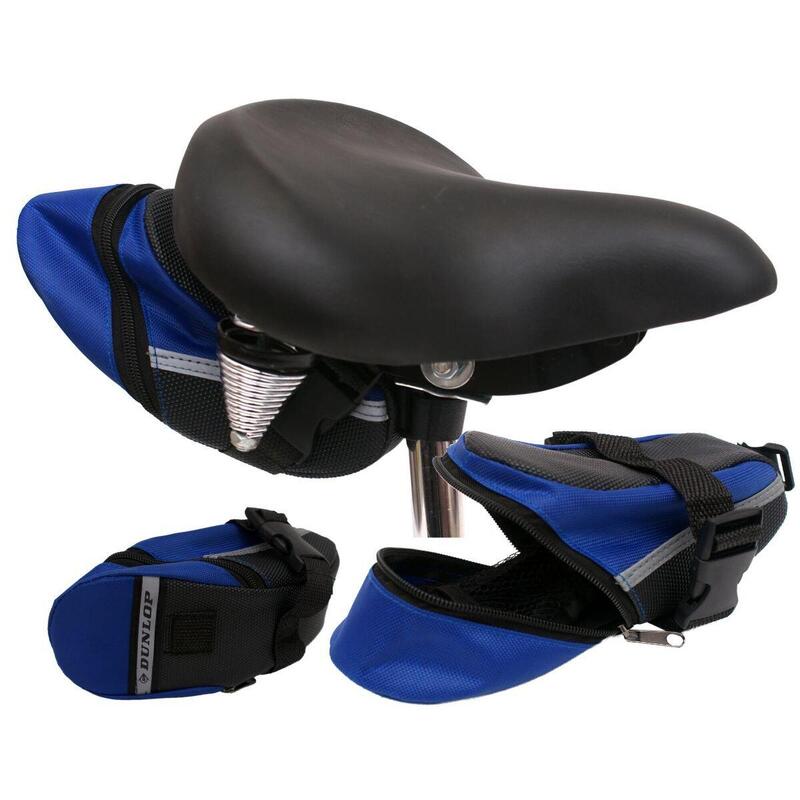 Geantă ciclism adulți waterproof Albastru/Negru