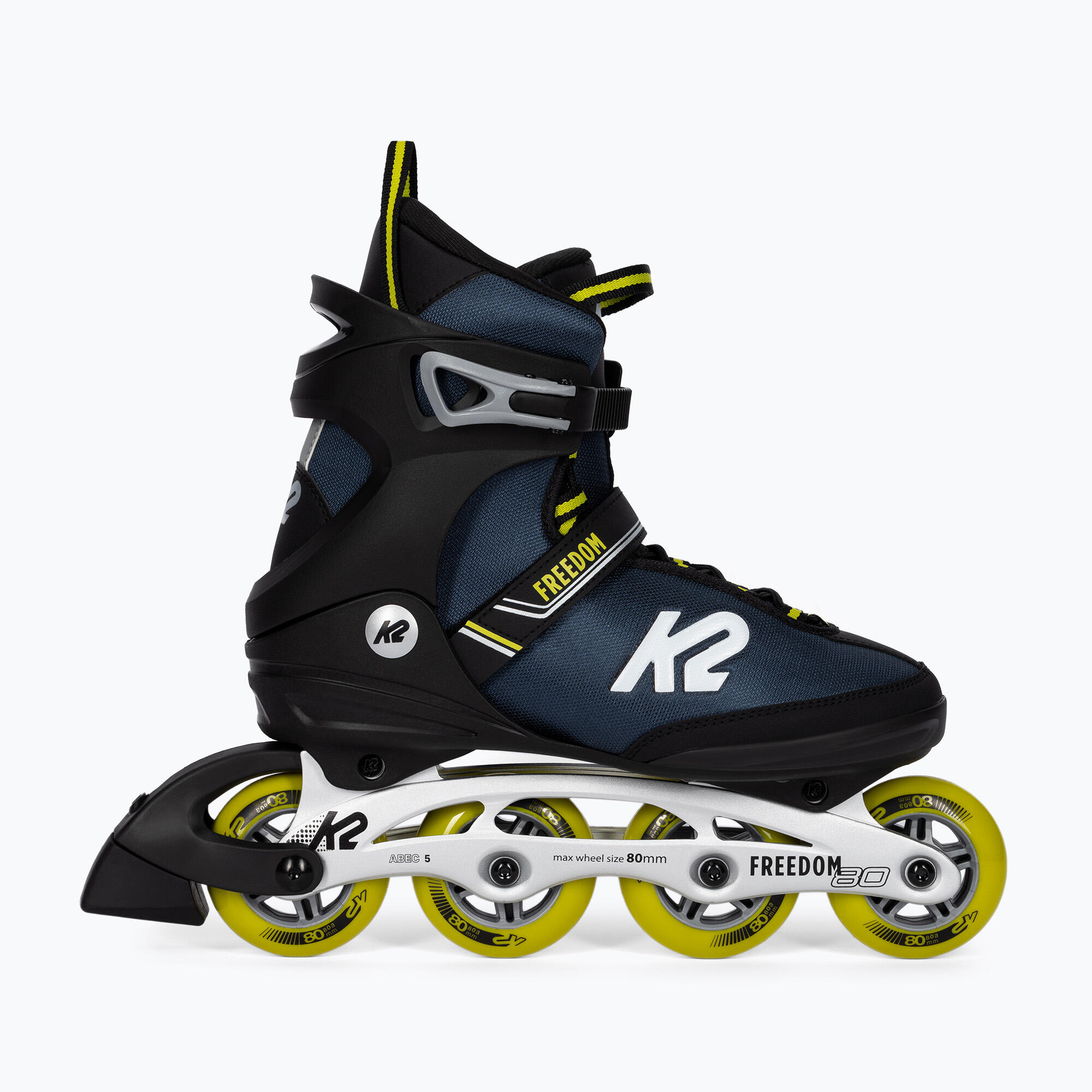 Rolki męskie K2 Freedom Alu 80 2/5