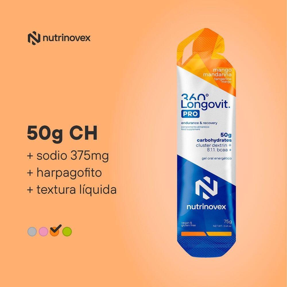 Longovit 360 Gel PRO - Mango Mandarina Nutrinovex 2/2