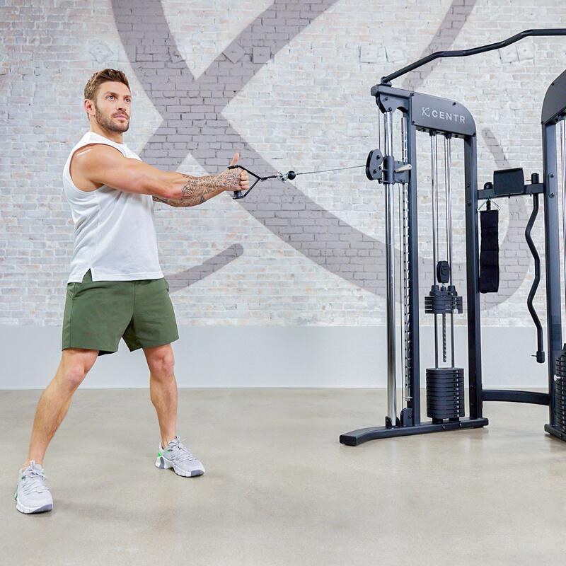 2 Home Gym Functional Trainer - Kabel-Crossover - DAP - Muskulatur