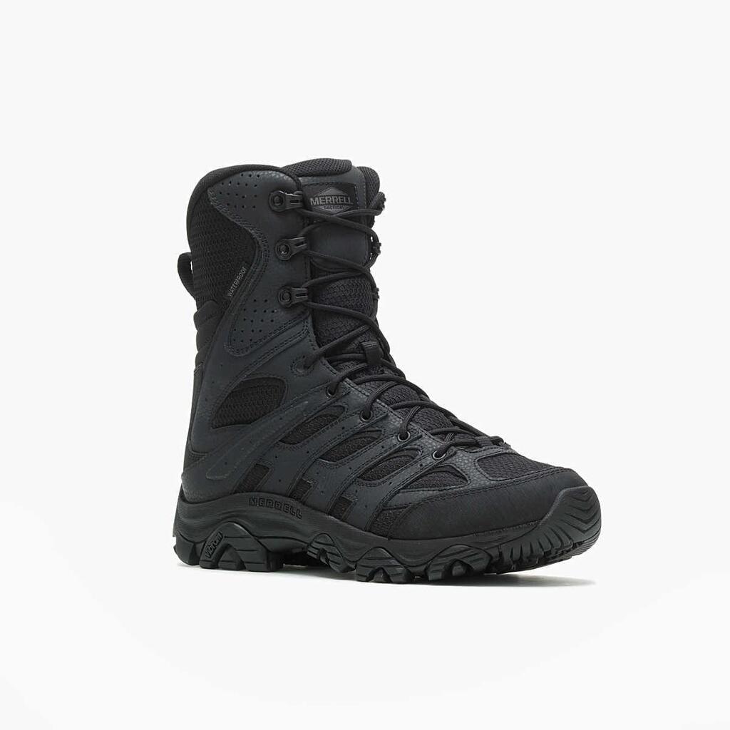 Hiking Boot Moab 3 Tactical 8-zip WP - Black