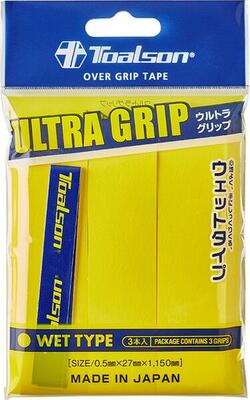 Toalson Griffband Tennis Padel - Ultra - Gelb