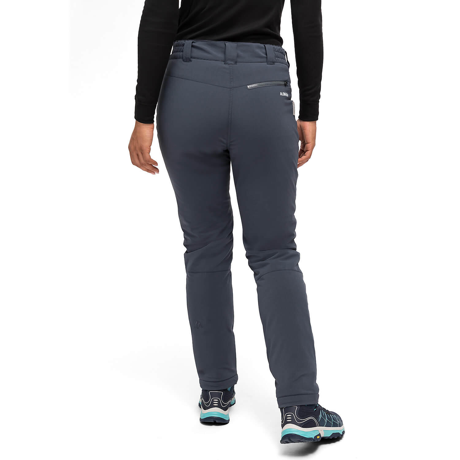 Pantalon Femme Maier Sports Lulaka Wool Gris Regular 10/15