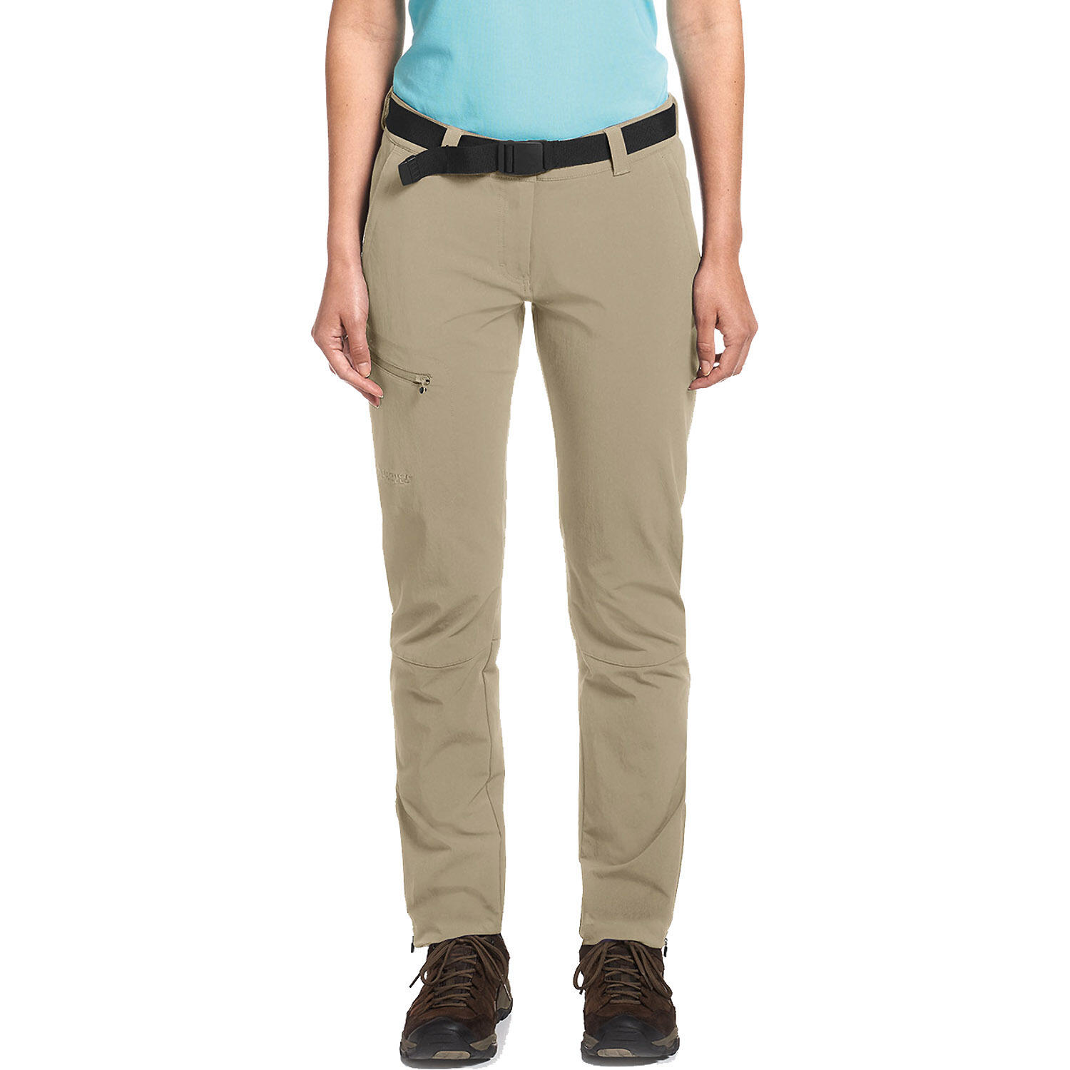 Dames Maier Sports Inara Slim Regular Beige Broek 5/7