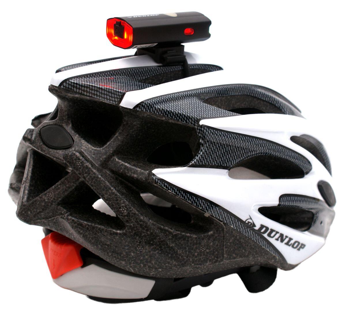 Lampa rowerowa do kasku dla dzieci i dorosłych Dunlop 4/7