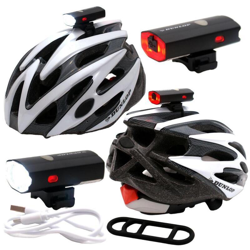 Lampă pentru casca de bicicletă - Dunlop