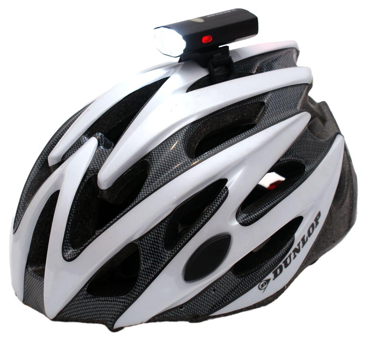 Lampa rowerowa do kasku dla dzieci i dorosłych Dunlop 3/7