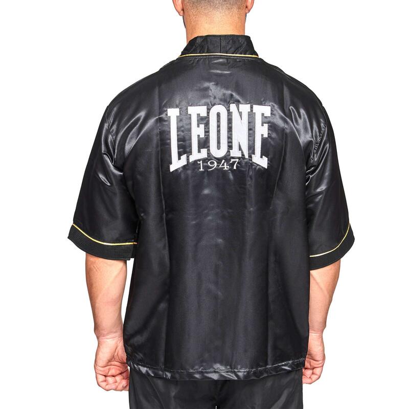 Chaqueta Entrenador Boxeo Leone 1947 Premium negro