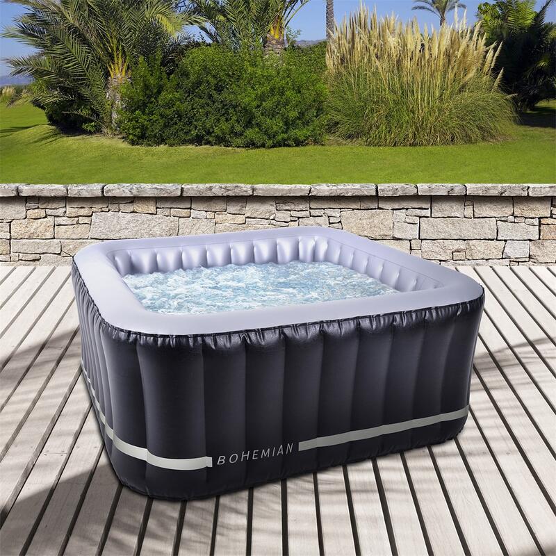 Spa gonfiabile quadrato Bohemian 2+2 persone 158x70cm - PVC laminato