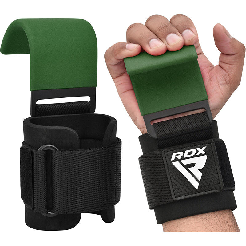 Handgelenk Haken Krafttraining RDX – Grün 4/12
