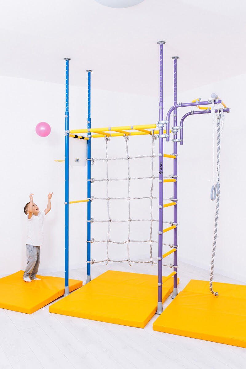 Jeflex Kindersportkomplex ClimbMaxx M3 freistehend 1/7