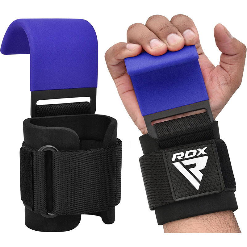 Crochet Poignet Musculation RDX – Bleu 4/7