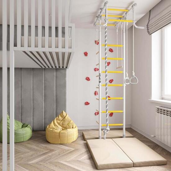 Parete di arrampicata Jeflex ClimbMaxx M1 per cameretta bambini autoportante