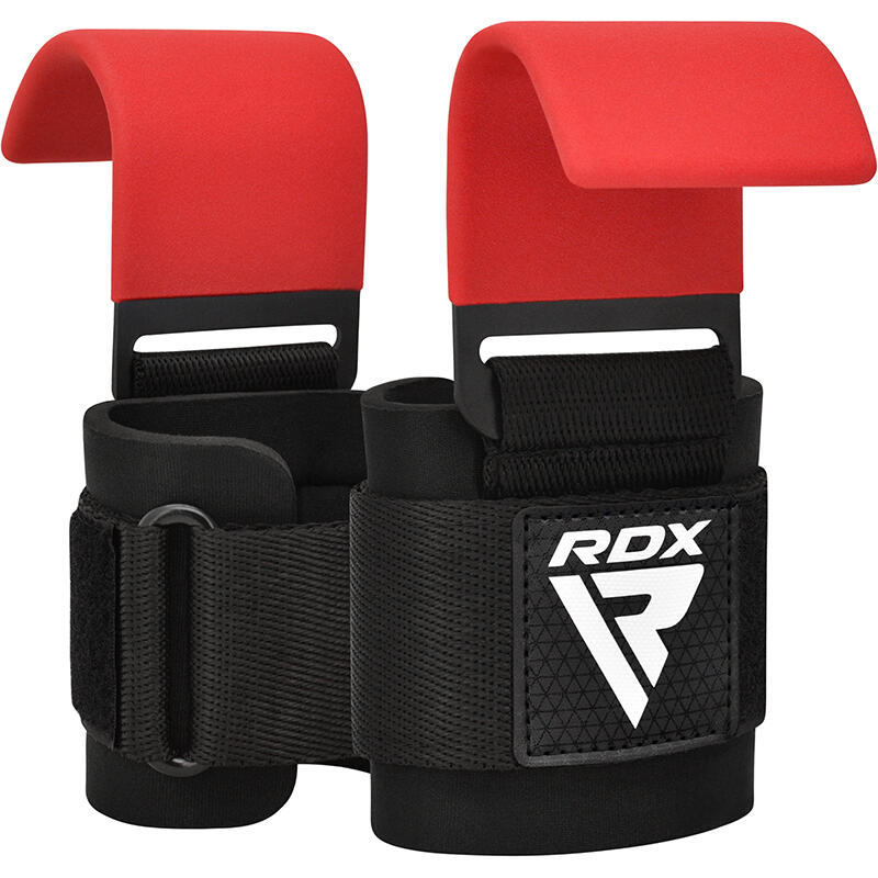 Gancio Polso Muscolazione RDX – Rosso 2/7