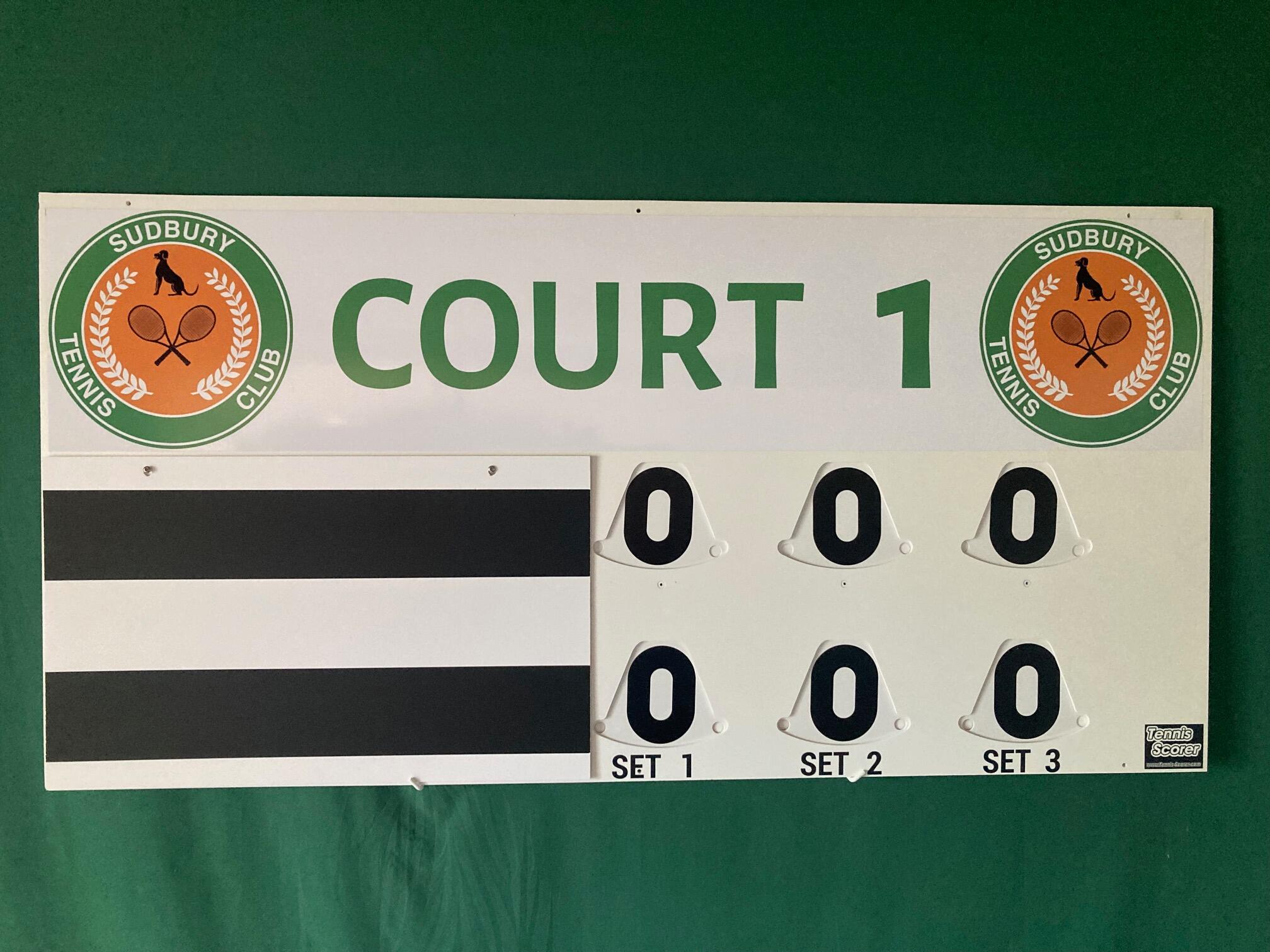 Tableau de score manuel - GRAND MODELE 4/7