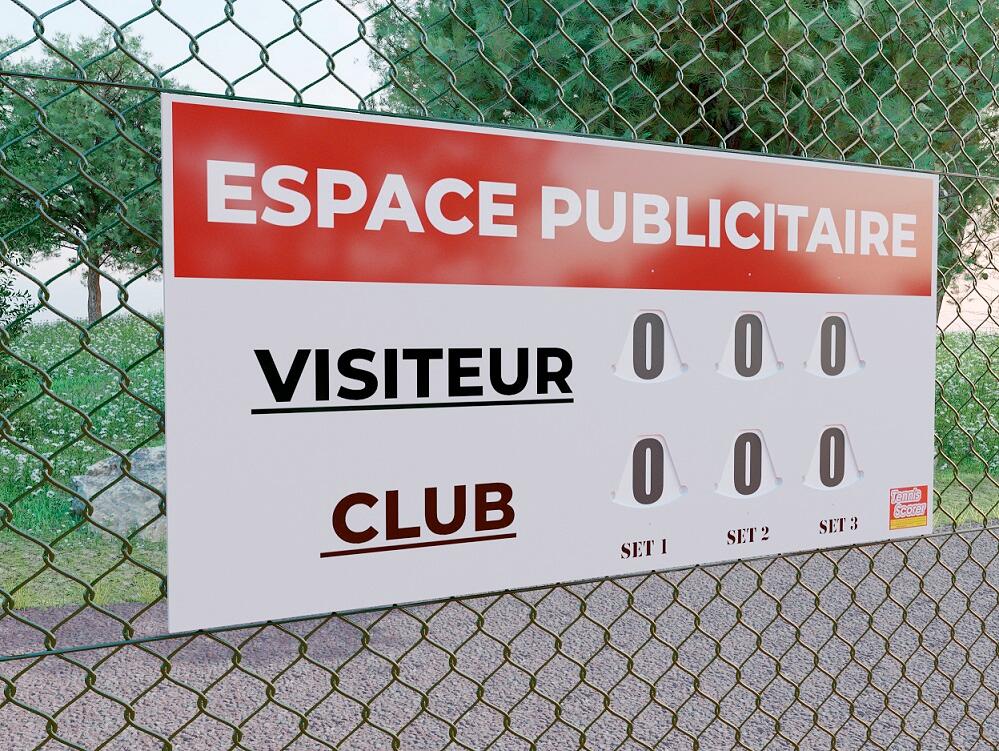 Tableau de score manuel - GRAND MODELE 2/7