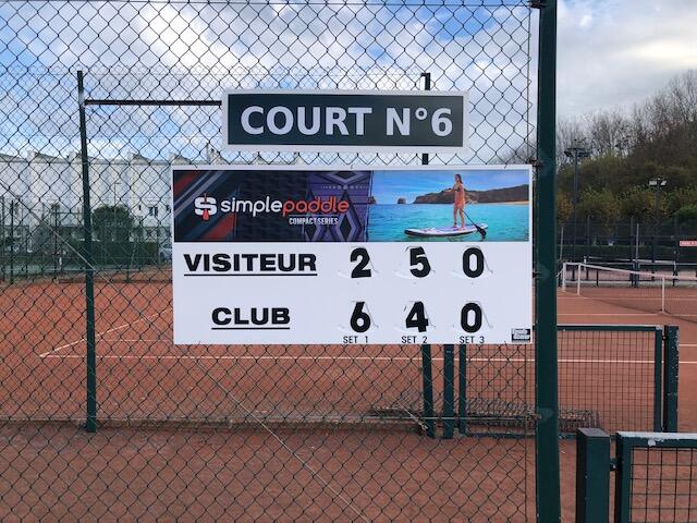 Tableau de score manuel - GRAND MODELE 6/7