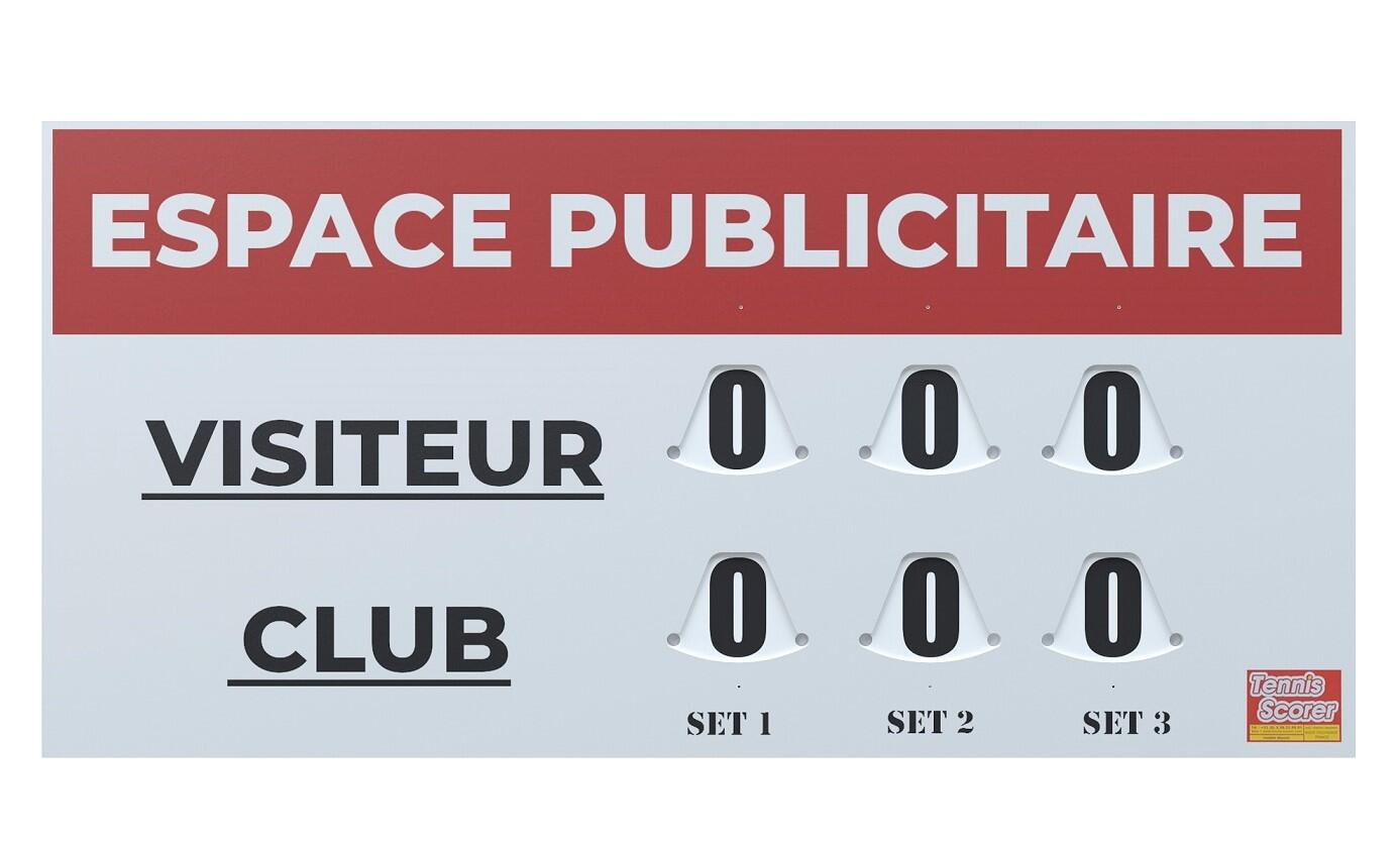 TENNIS SCORER Tabellone di punteggio - MODELLO GRANDE