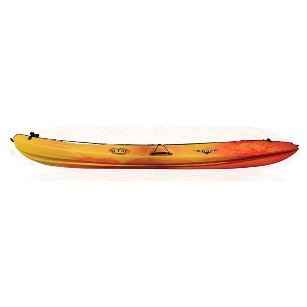 REFURBISHED RIGID CANOE KAYAK 2 ADULTS + 1 CHILD - A GRADE 3/5