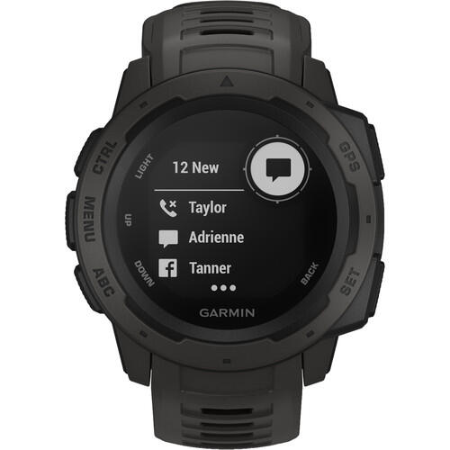 Garmin Instinct - Graphite Gray - Reconditionné officiel