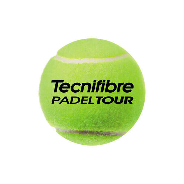 Tecnifibre Padel Tennis Tour Balls - Tube of 3 2/3