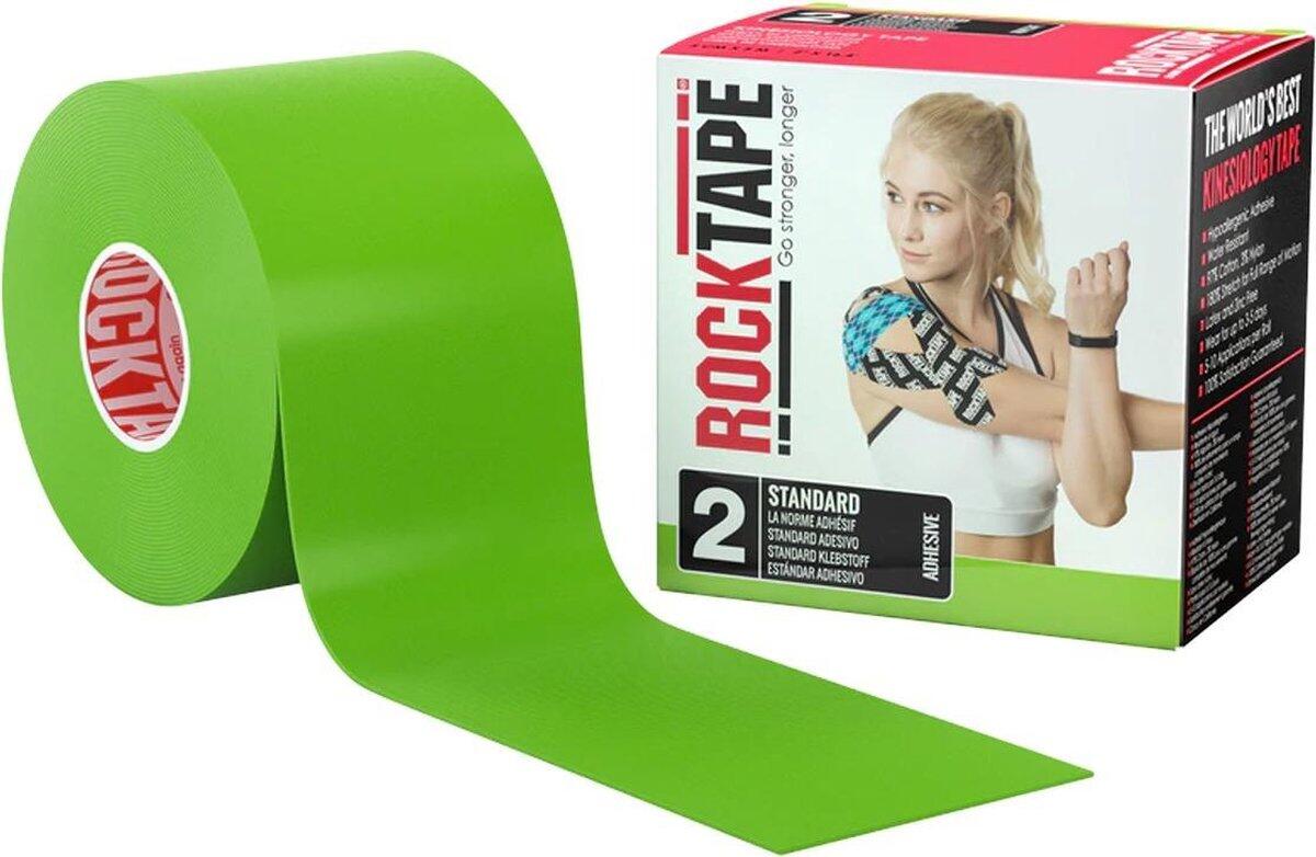ROCKTAPE RockTape Kinesiologie Bandage - H2O (5cm x 5m) - Groen