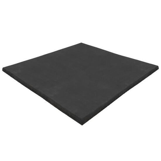 Sportbodenfliese schwarz – 100x100 cm – 15 mm – EPDM