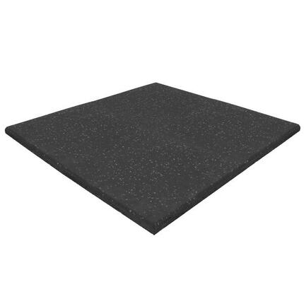 Sportvloertegel grijs - 100x100 cm - 15 mm - EPDM