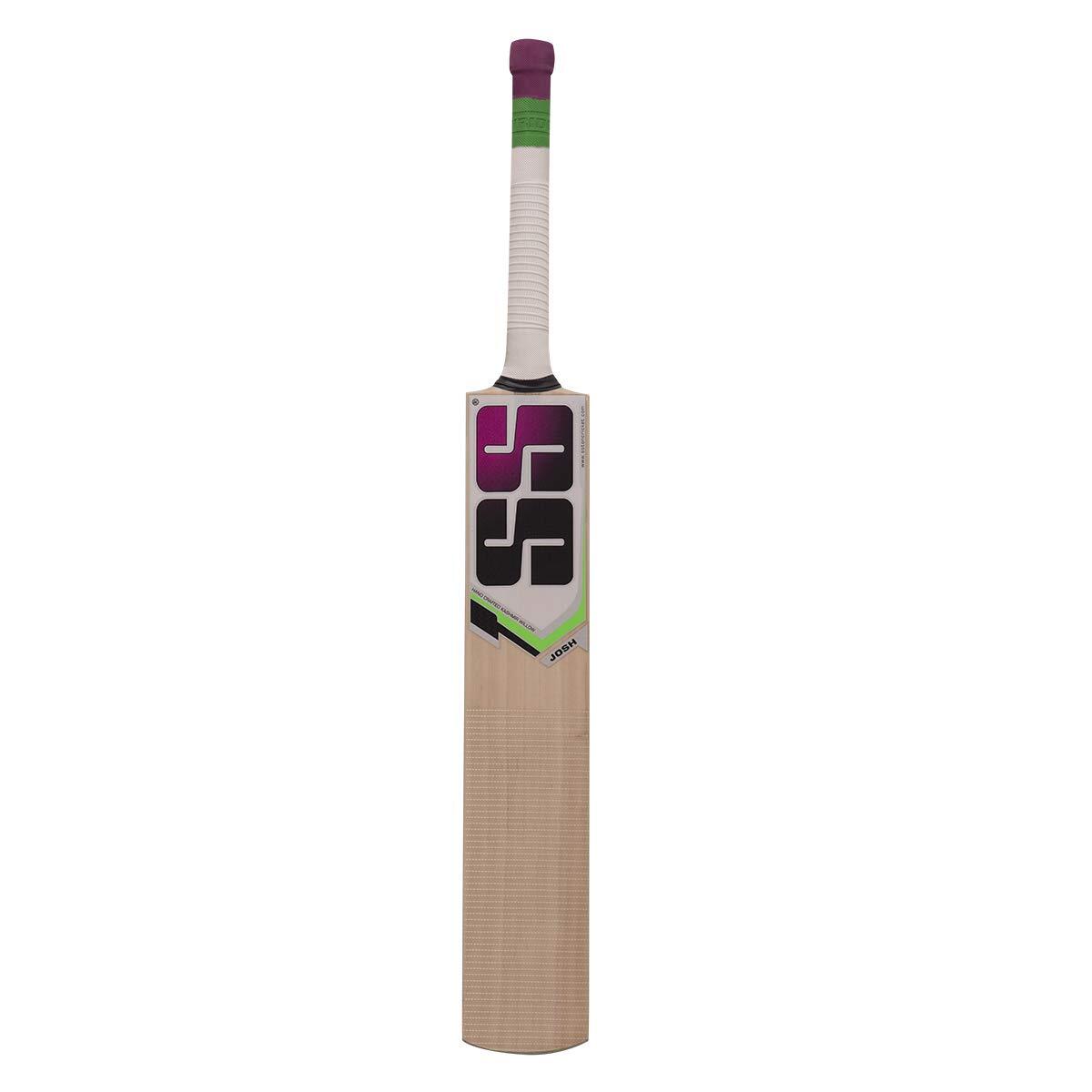 SS josh Cricketschläger für Herren und Jungen (Beige, Größe -3) Kashmir Willow 2/5