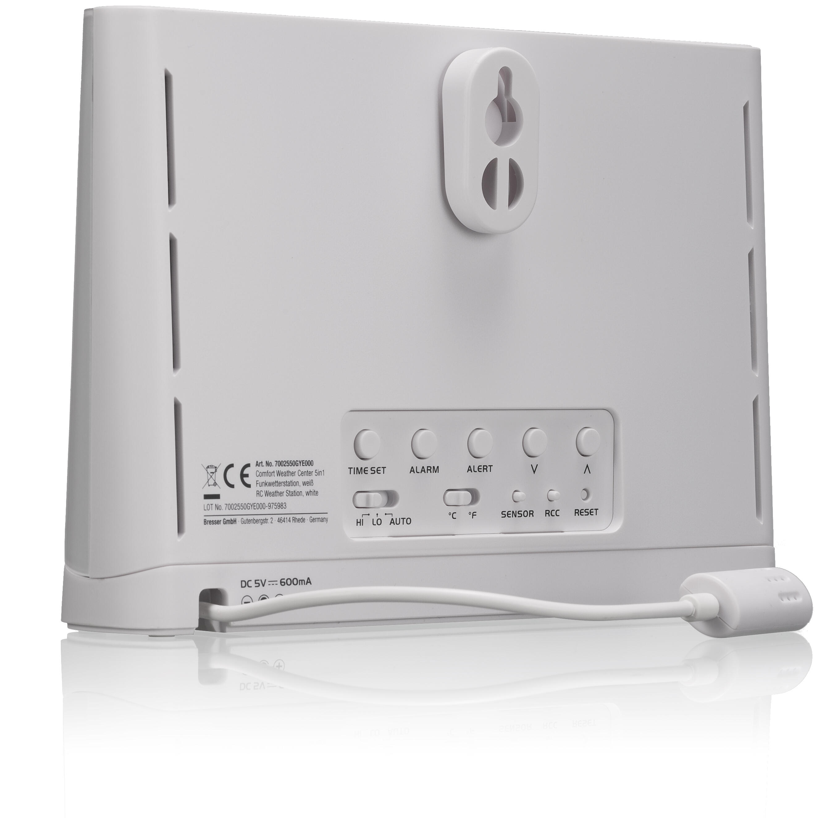 Centrale météo 5-en-1 Comfort BRESSER avec Écran en Couleurs 3/7